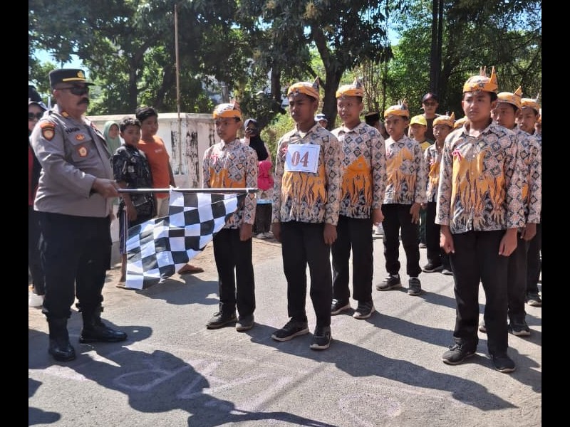 Gerak Jalan SD Tingkat Desa
