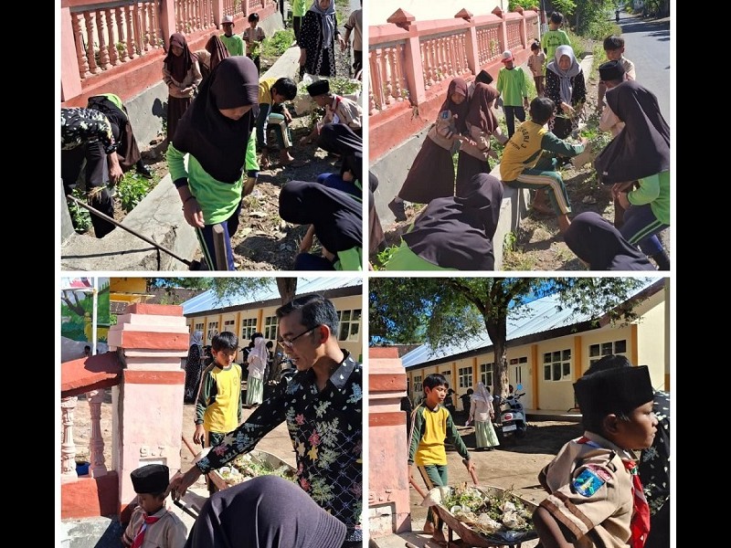 Bersih-bersih Sekolah